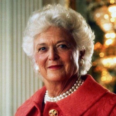 Barbara Bush Portrait